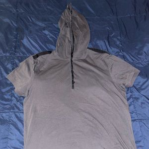 Armani exchange short sleeve hoodie XL